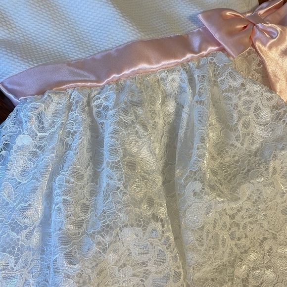 Jona Michelle Easter dress size youth 10 in white and pink - Picture 5 of 8